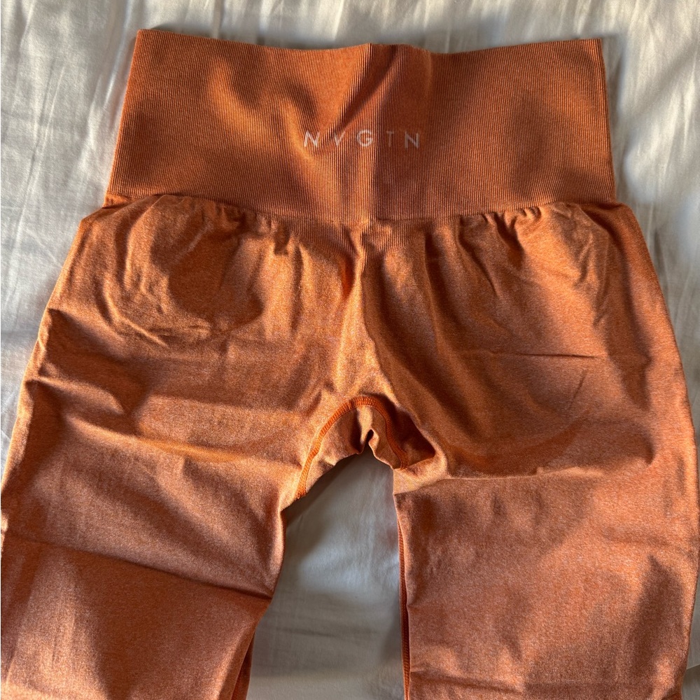 NVGTN Orange Contour Leggings